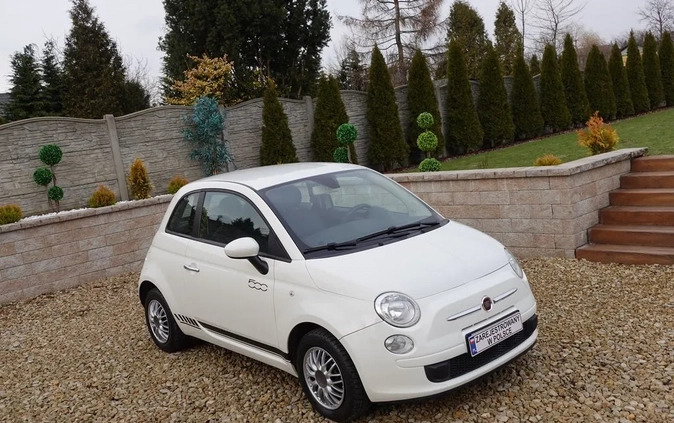 Fiat 500 cena 21900 przebieg: 133000, rok produkcji 2010 z Osieczna małe 92